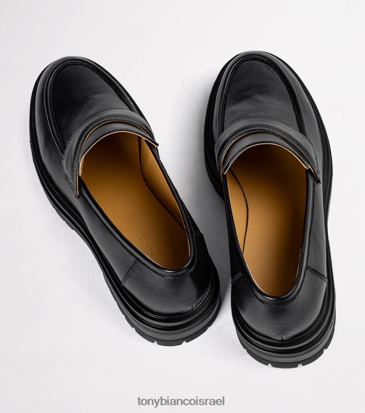 דירות לופרס | נשים ונציה שחורה Tony Bianco נעלי קז\ואל של wiz 8BNR8T579